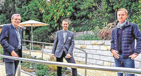 Der neue Garten ist fertiggestellt Hospiz Pforzheim Enzkreis