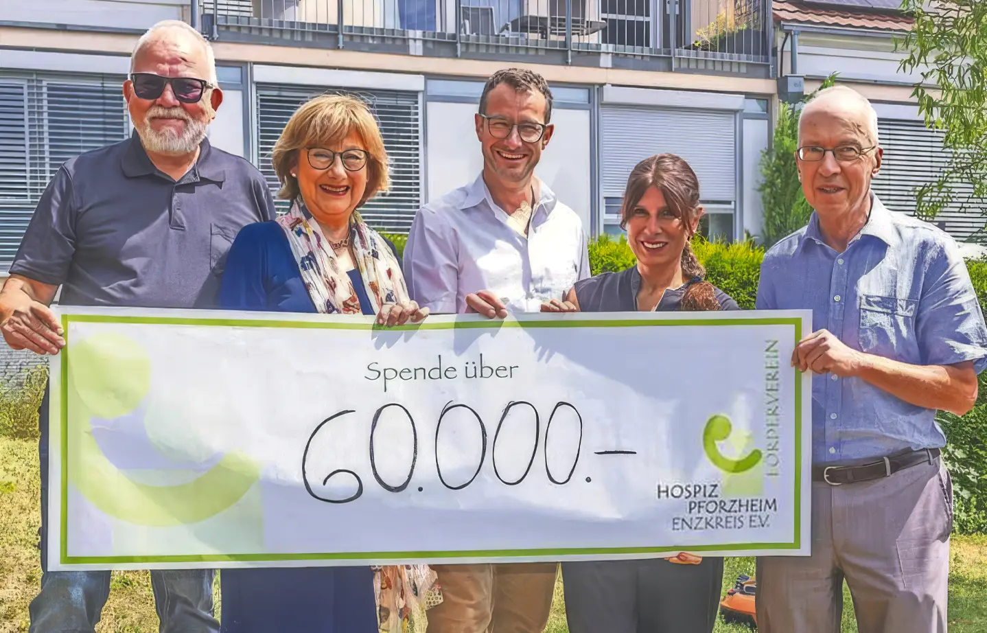 Großzügige Unterstützung der Hospizarbeit
