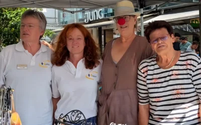 Hospiz Pforzheim mit Stand auf Pforzheimer Gruschtelmarkt vertreten