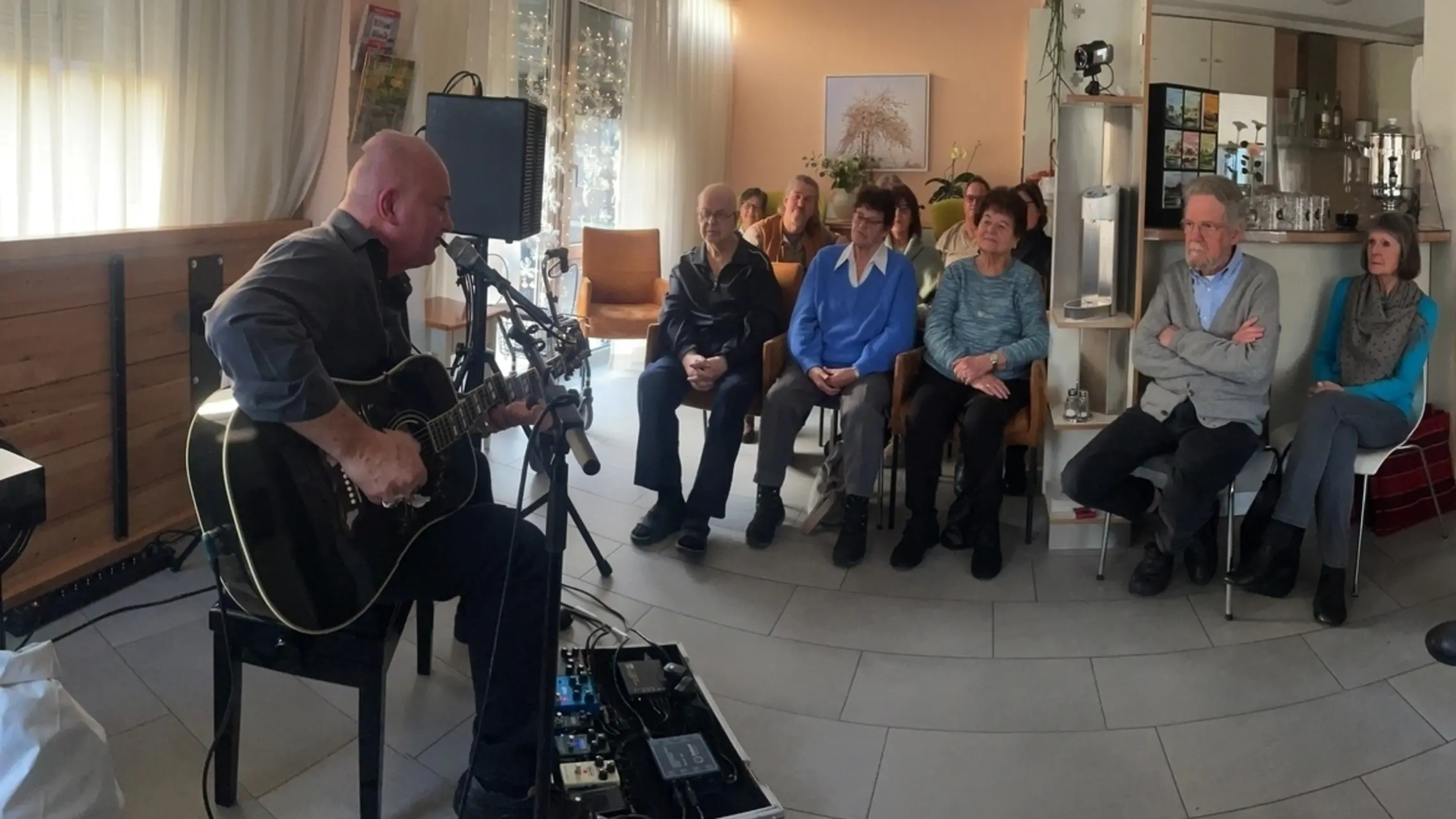 Marty Hall im Hospiz Pforzheim-Enzkreis