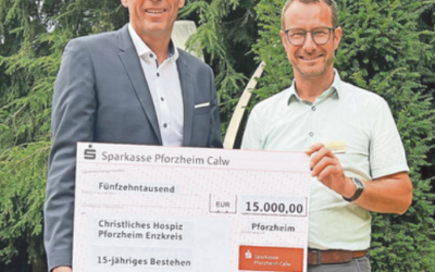 Christliches Hospiz freut sich über großzügige Förderung